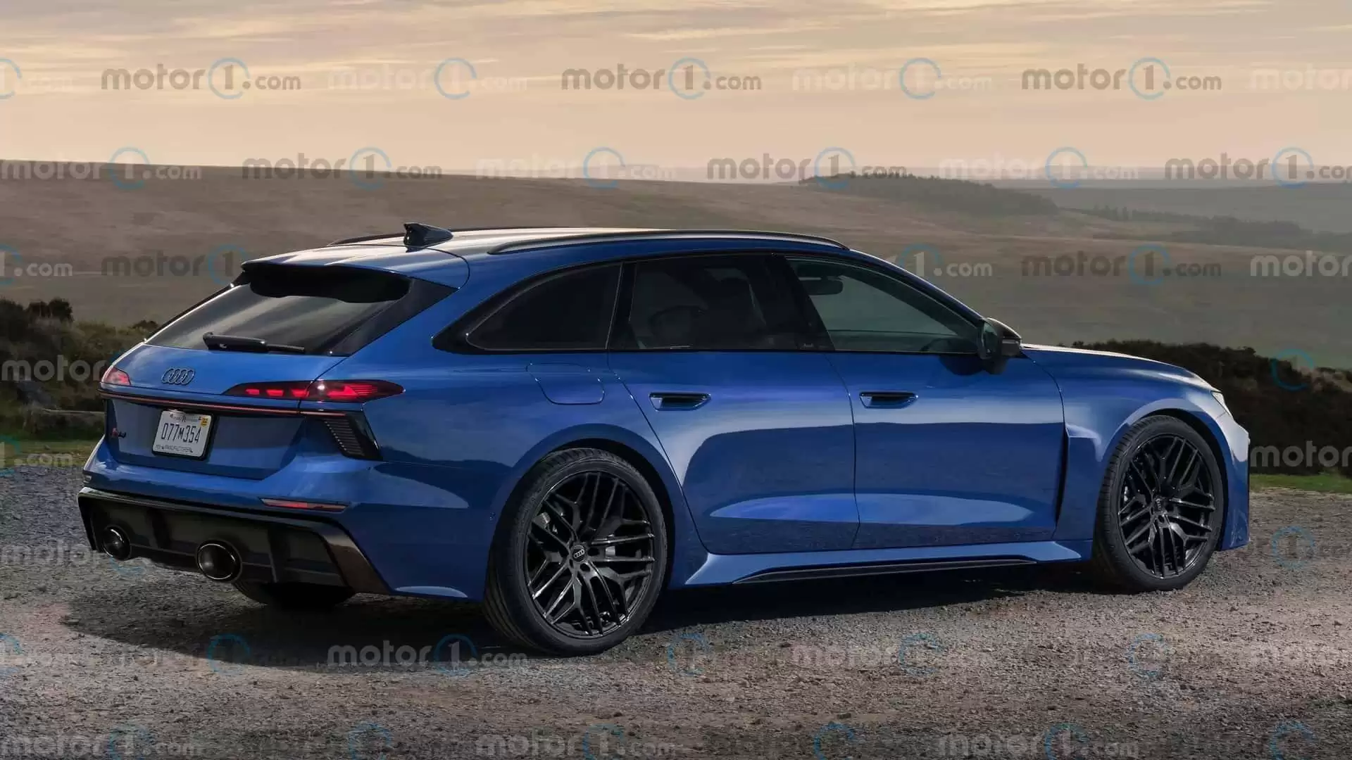 纽博格林赛道意外!全新奥迪RS6 Avant测试撞墙,或换装V6混动引争议