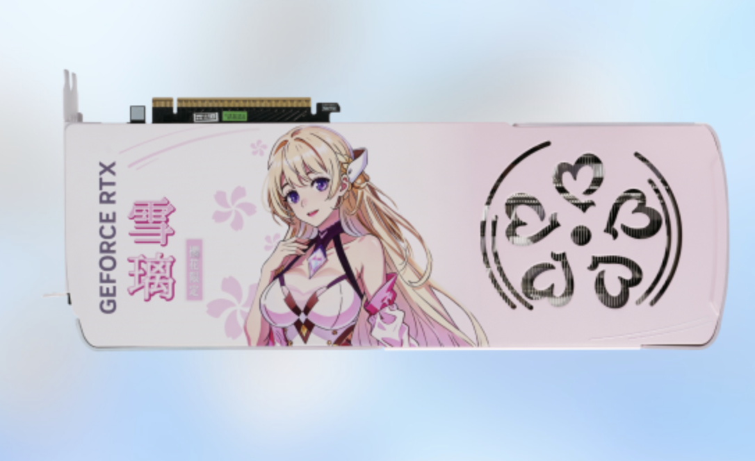 映众旗下 AX 电竞叛客推出 RTX 5070 樱花限定 12GB 显卡:磁吸背板 + 隐藏供电接口设计