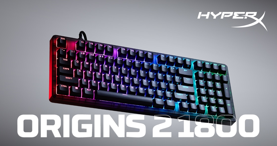 惠普 HyperX 起源 Origins 2 机械键盘 65 / 1800 版上市，599 元起