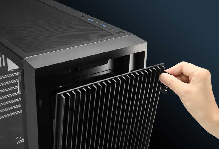 全汉推出中塔 ATX 机箱 M330:磁吸格栅前板,支持 400mm 显卡