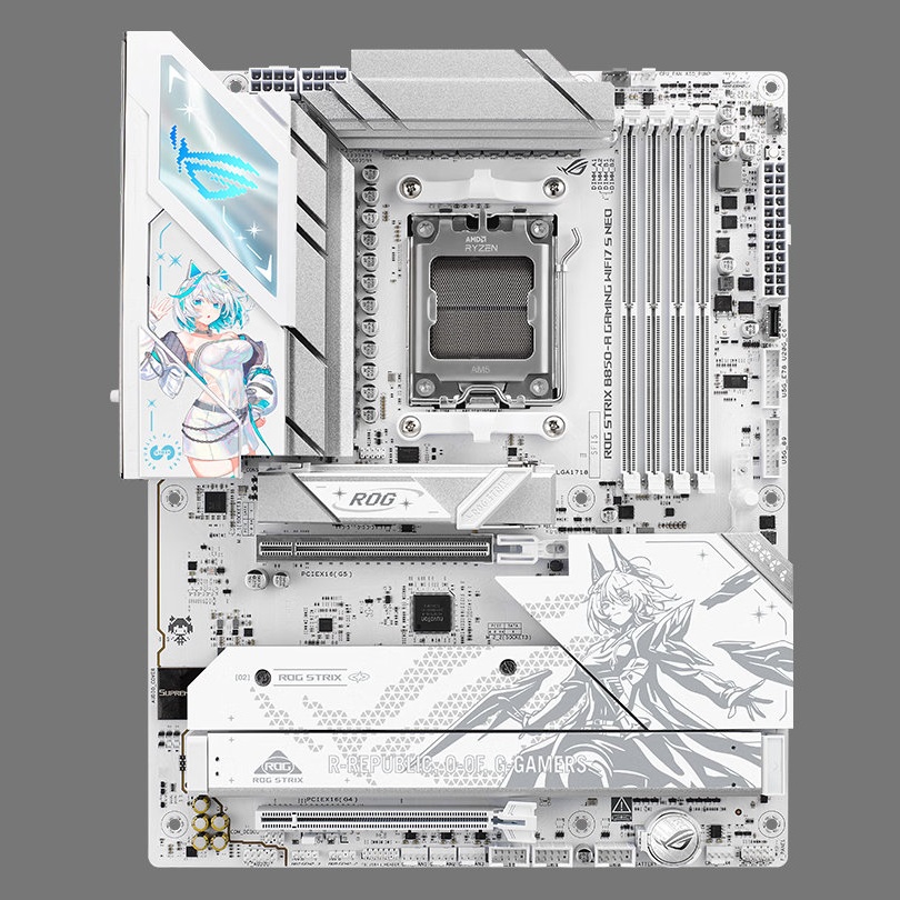 华硕 ROG STRIX B850-A GAMING WIFI7 S NEO 吹雪主板开启预约,2199 元