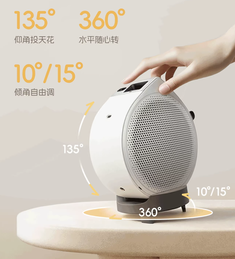 明基 GV32 投影仪国行上架:1080P 500 ISO 流明、支持多角度旋转,3499元