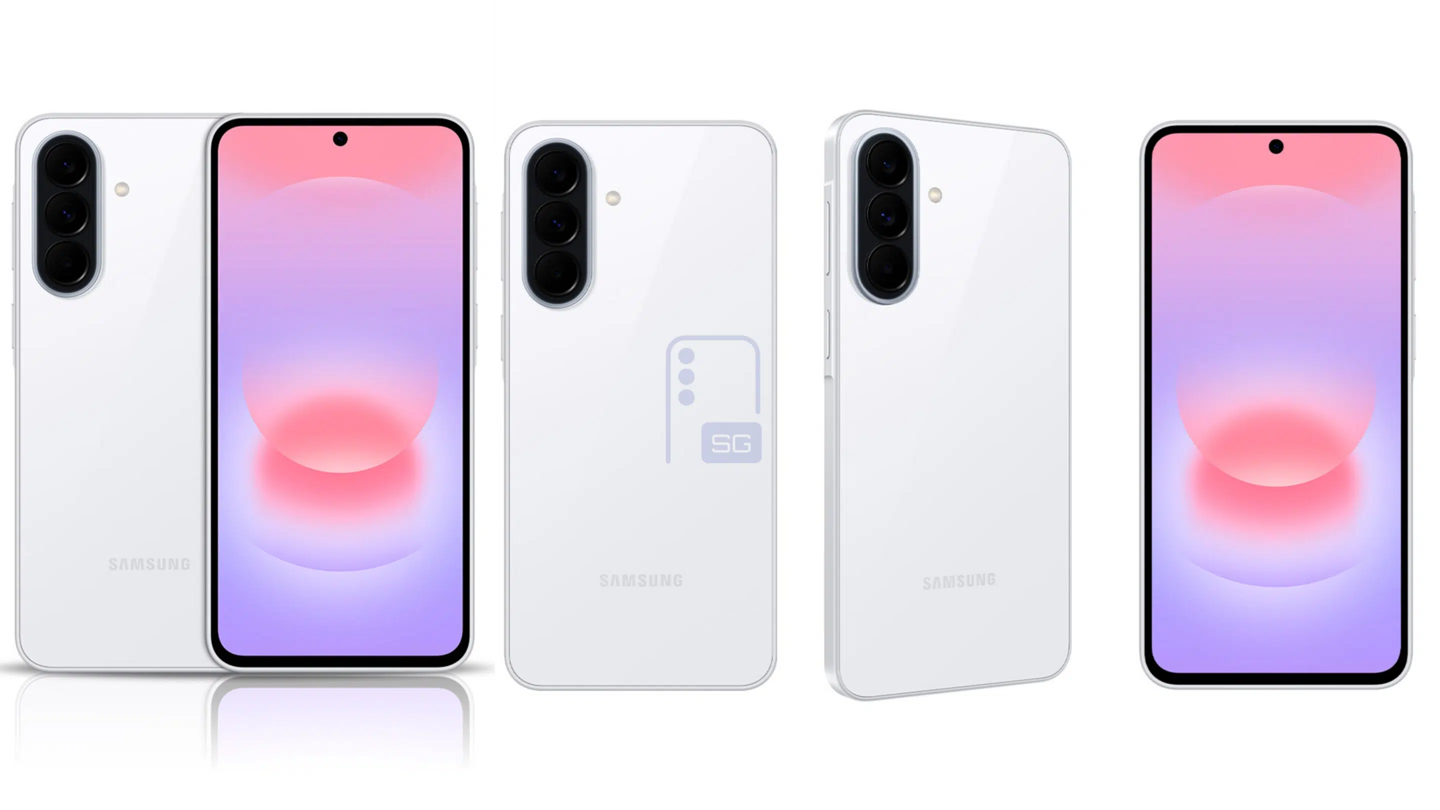 三星 Galaxy A37 手机渲染图再曝:Exynos 1480 芯片,5000mAh 电池