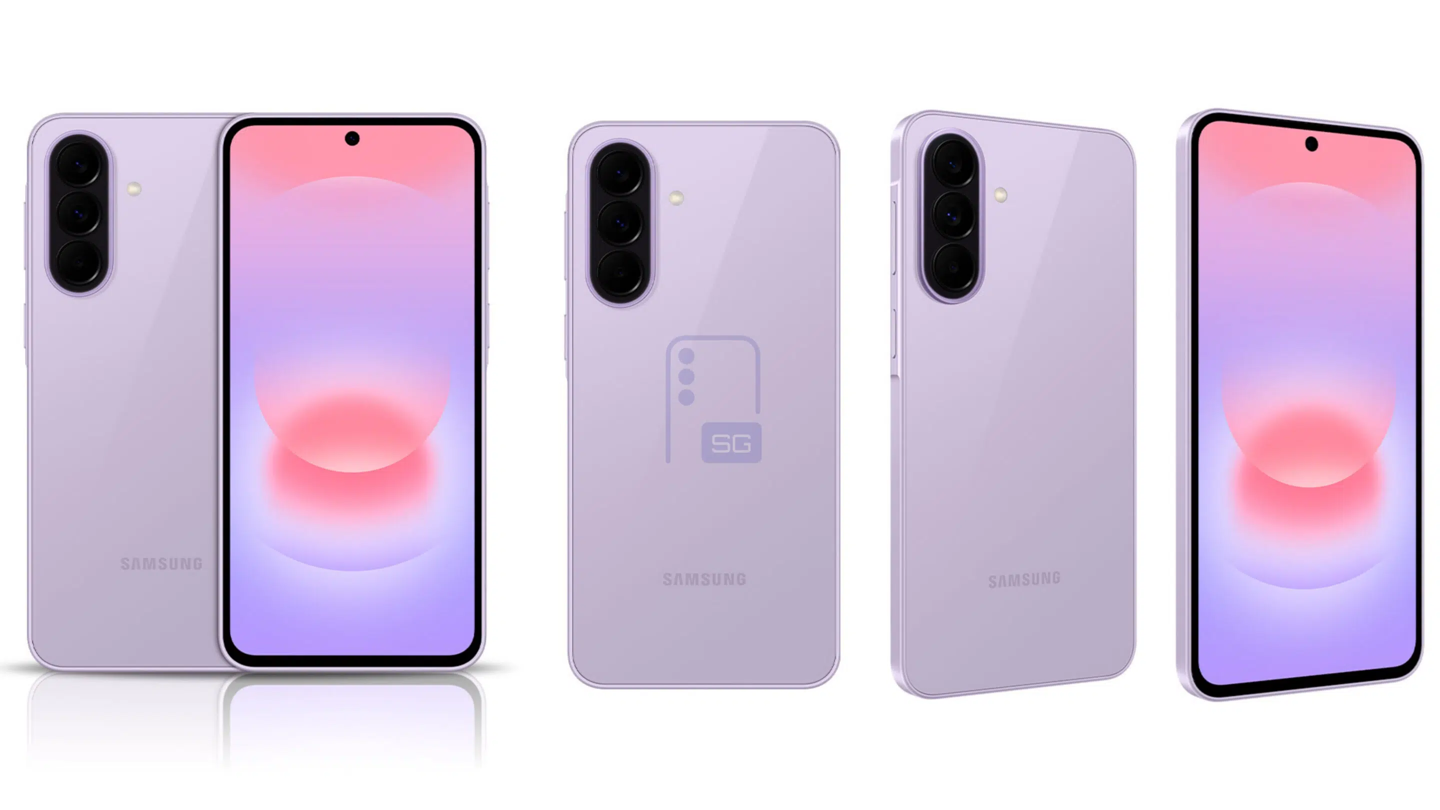 三星 Galaxy A37 手机渲染图再曝:Exynos 1480 芯片,5000mAh 电池