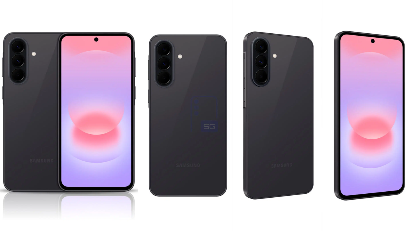 三星 Galaxy A37 手机渲染图再曝:Exynos 1480 芯片,5000mAh 电池