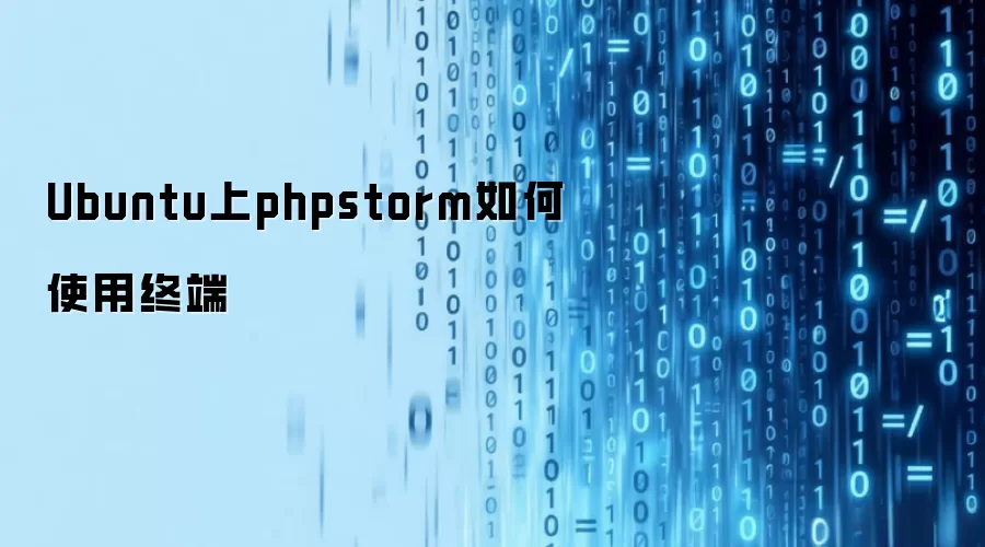 Ubuntu上phpstorm如何使用终端