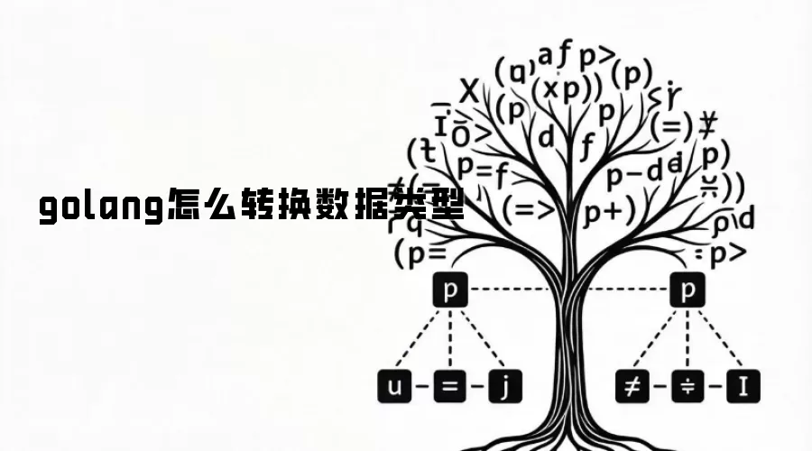 golang怎么转换数据类型