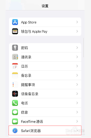 如何关闭苹果Safari自动填充功能