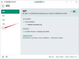卡巴斯基如何设置不自动删除检测到威胁的文件