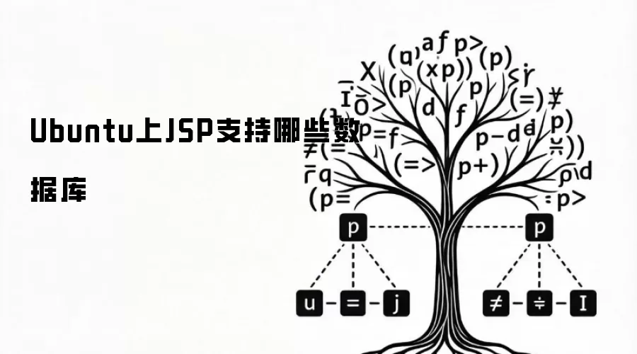 Ubuntu上JSP支持哪些数据库