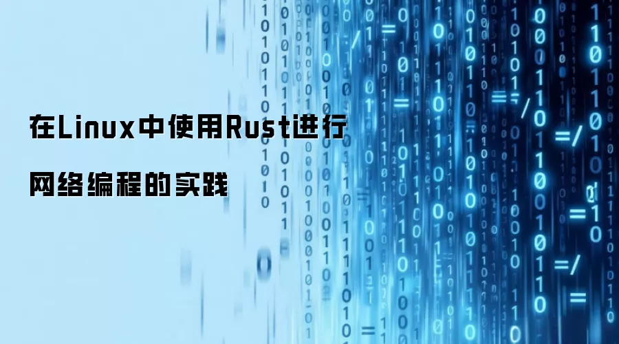 在Linux中使用Rust进行网络编程的实践