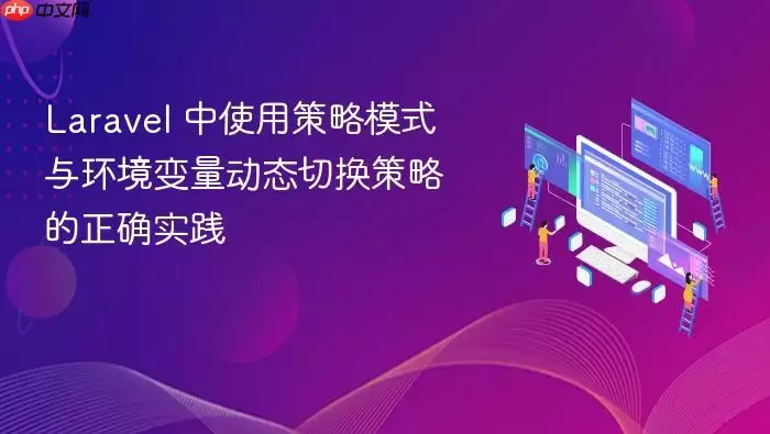 Lara vel 中使用策略模式与环境变量动态切换策略的正确实践