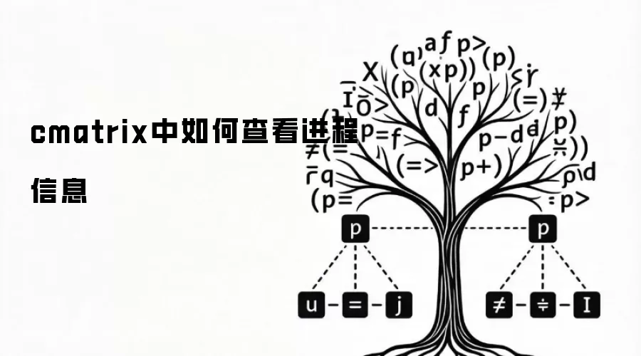 cmatrix中如何查看进程信息