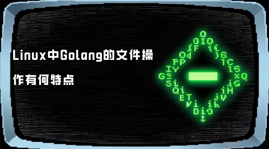 Linux中Golang的文件操作有何特点