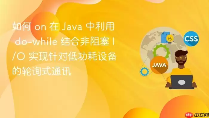 如何 on 在 Ja va 中利用 do-while 结合非阻塞 I/O 实现针对低功耗设备的轮询式通讯