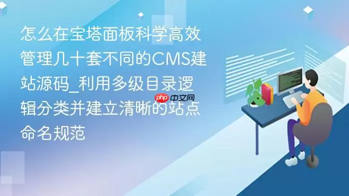 怎么在宝塔面板科学高效管理几十套不同的CMS建站源码_利用多级目录逻辑分类并建立清晰的站点命名规范
