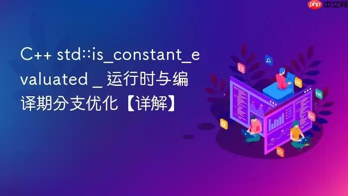 C++ std::is_constant_evaluated _ 运行时与编译期分支优化【详解】