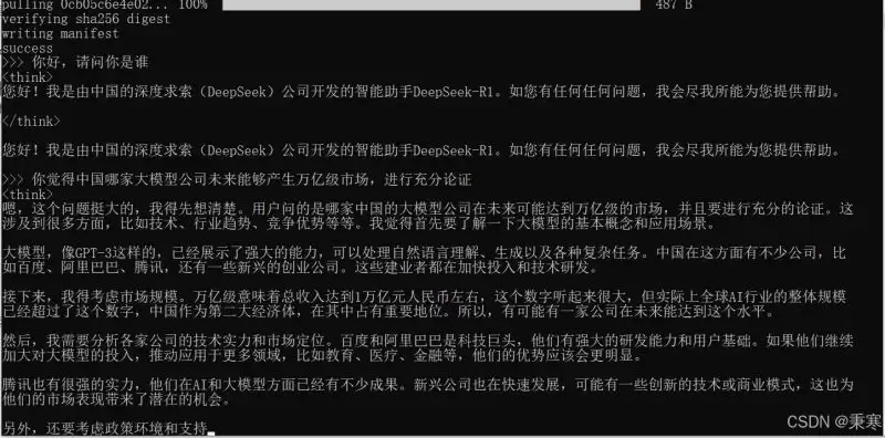 在本地快速部署deepseek的操作指南(3分钟极速部署)