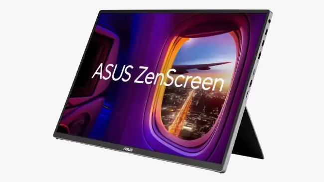 华硕推出 ZenScreen OLED MQ16FC 便携显示器：16 英寸面板、能反向充电 280 欧元起