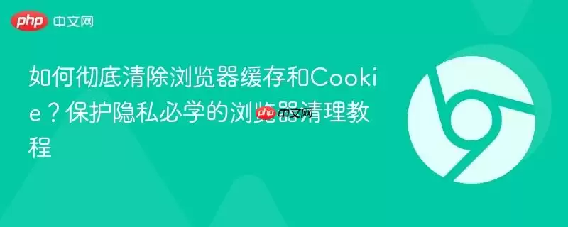 如何彻底清除浏览器缓存和cookie?保护隐私必学的浏览器清理教程
