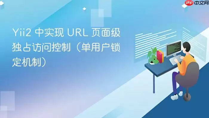 Yii2 中实现 URL 页面级独占访问控制（单用户锁定机制）