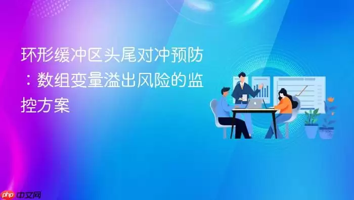 环形缓冲区头尾对冲预防:数组变量溢出风险的监控方案