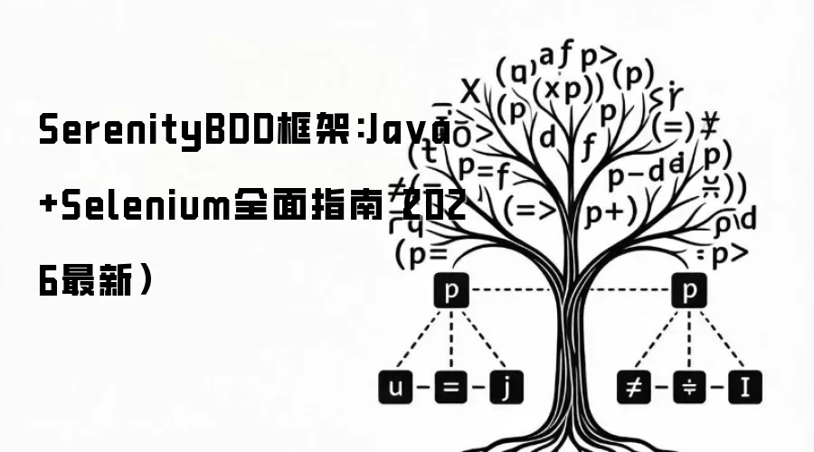 SerenityBDD框架:Ja va+Selenium全面指南(2026最新)