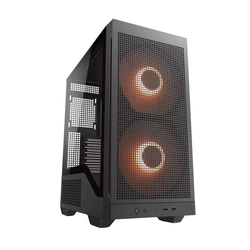 骨伽 MX600 Max 机箱发售：前置双 20030 风扇，599 / 649 元