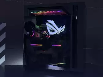 华硕ROG枪神10X旗舰电竞台式机发布：内置全息风扇+RTX5080