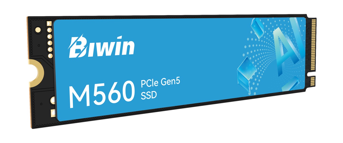 佰维推出主流 PCIe Gen5 固态硬盘 M560:慧荣 SM2504XT + 3600MT/s TLC