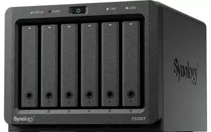 群晖推出全闪存储服务器FS200T:6个2.5