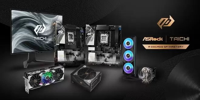 华擎宣布Taichi十周年特别版X870E / Z890主板与视觉暂留水冷