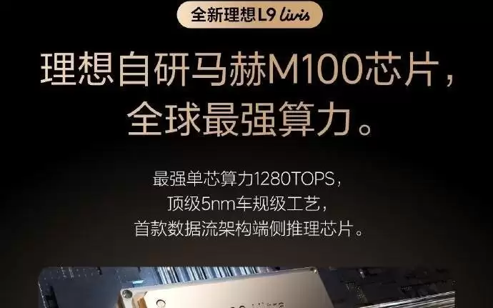 李想官宣自研芯片马赫M100,号称「全球最强算力」