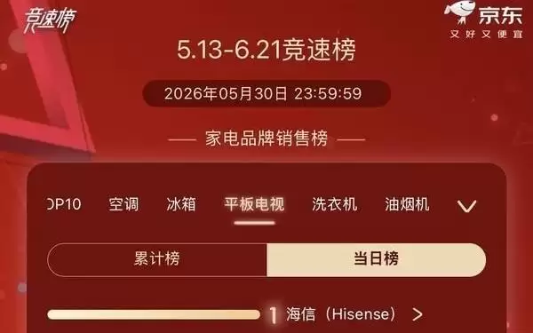 双平台热销！海信小墨E5S Pro斩获京东和天猫TOP1