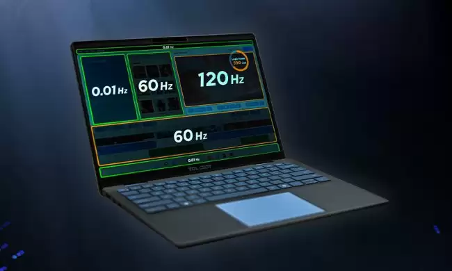 TCL 华星展示 0.01~120Hz 广刷新率笔电面板最低 100 秒/帧