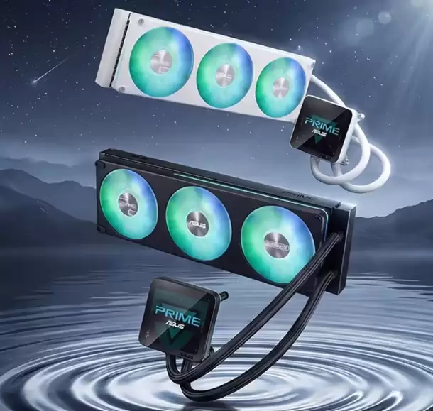 华硕PRIME大师2代360 ARGB LCD水冷惊喜上市，首发福利别错过