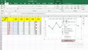 如何给Excel折线图表添加阴影