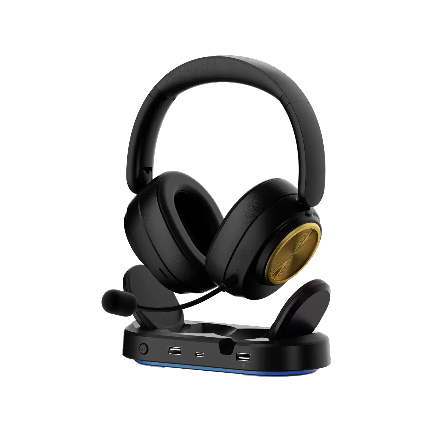 狼蛛推出 G7 Pro V2 电竞头戴耳机:配磁吸充电扩展全能舱,首发 269 元