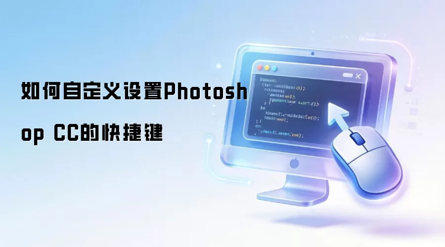 如何自定义设置Photoshop CC的快捷键