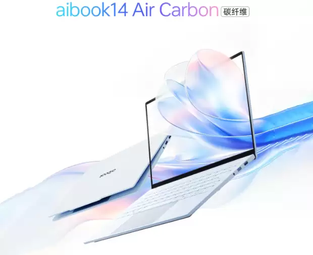 雷神aibook14 Air Carbon1kg碳纤维机身，7999元首发