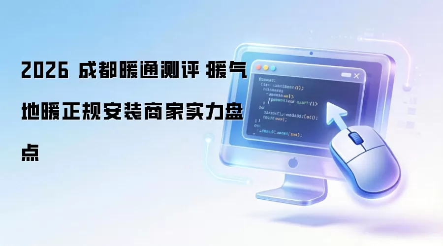 2026 成都暖通测评：暖气地暖正规安装商家实力盘点