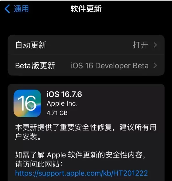 iOS 16.7.6RC/iOS 15.8.2RC一键刷机教程