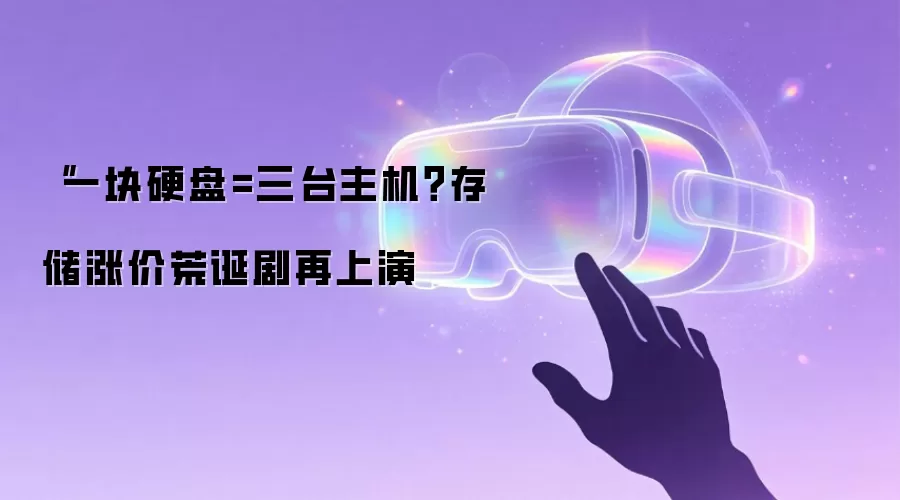 “一块硬盘=三台主机?存储涨价荒诞剧再上演