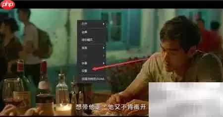 风影播放器快退设置方法