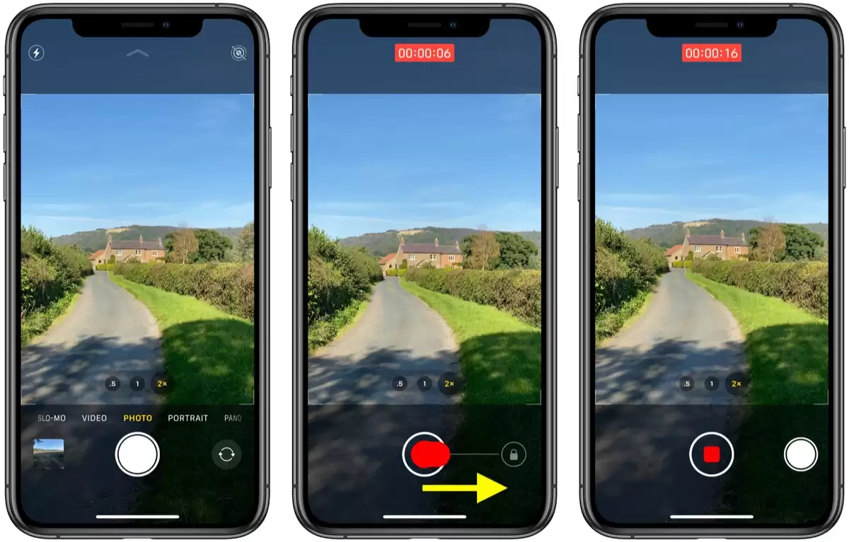 如何在 iPhone 11 Pro 上使用 QuickTake 快速拍摄视频? 如何在 iPhone 11 Pro 上使用 QuickTake 快速拍摄视频?