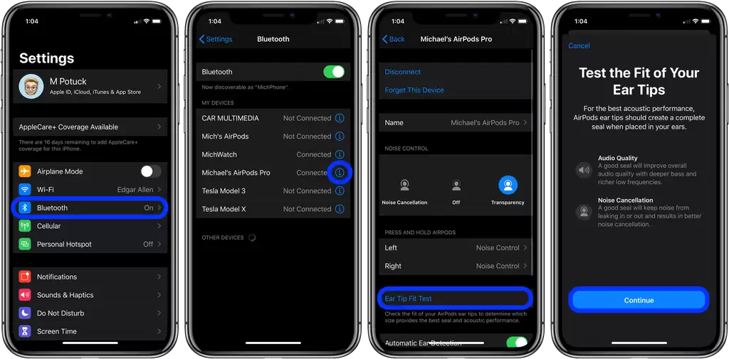 AirPods Pro 使用教程:如何更换耳塞以及进行耳塞贴合测试? AirPods Pro 使用教程:如何更换耳塞以及进行耳塞贴合测试?