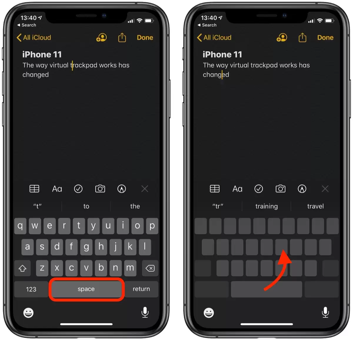 如何在 iPhone 和 iPad 上使用 iOS 13 的文本编辑手势? 如何在 iPhone 和 iPad 上使用 iOS 13 的文本编辑手势?
