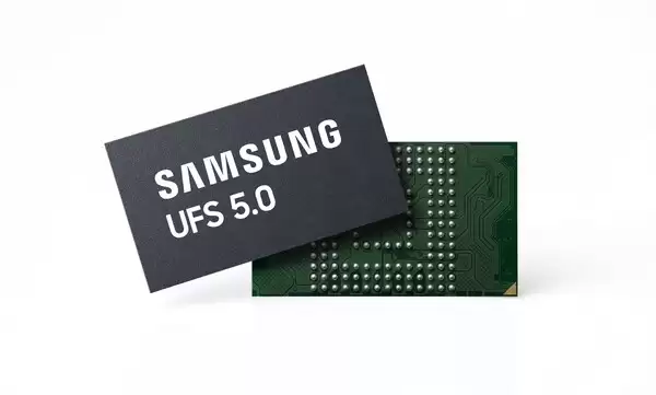 三星发布全球首款UFS 5.0闪存:读取速度10.8GB/s、能效提升40%