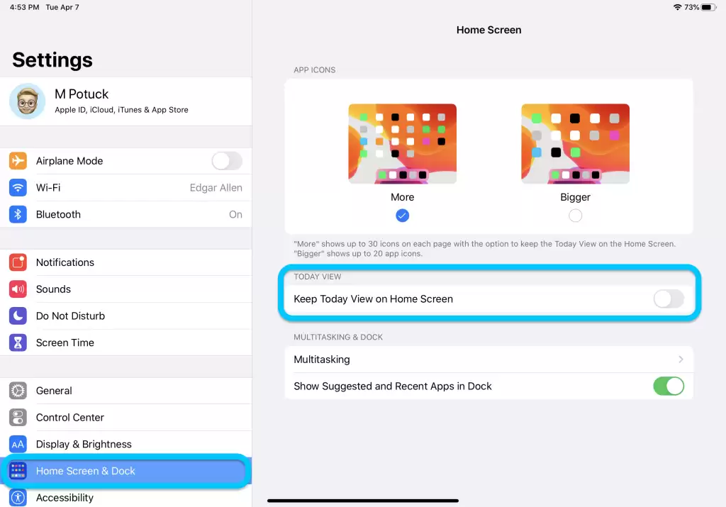 iPadOS 13 教程:如何将小部件页面保留在主屏幕? iPadOS 13 教程:如何将小部件页面保留在主屏幕?