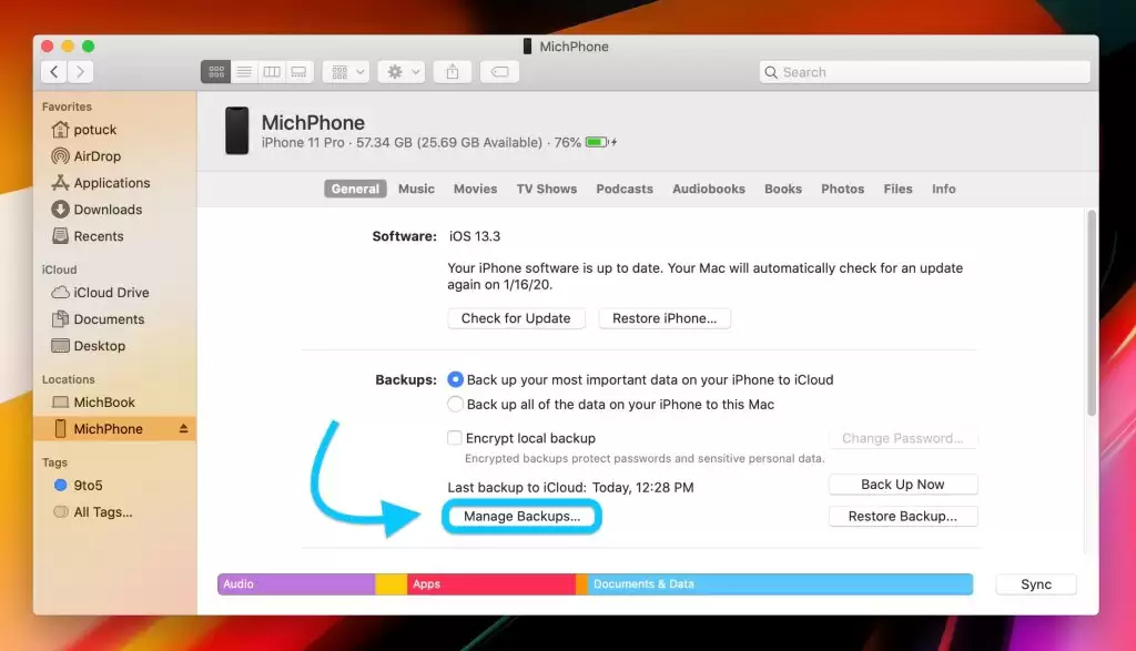 如何在 macOS Catalina 中删除 iPhone 备份文件? 如何在 macOS Catalina 中删除 iPhone 备份文件?